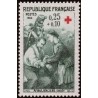 n°1508 0F25+0F10 Croix rouge 1966