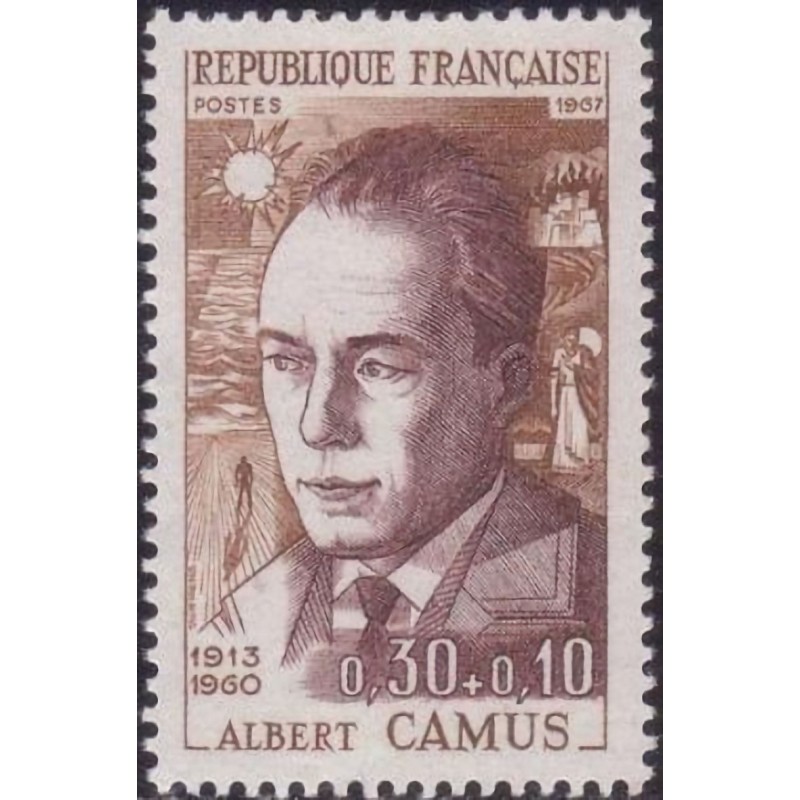 n°1514 0F30+0F10 Albert Camus