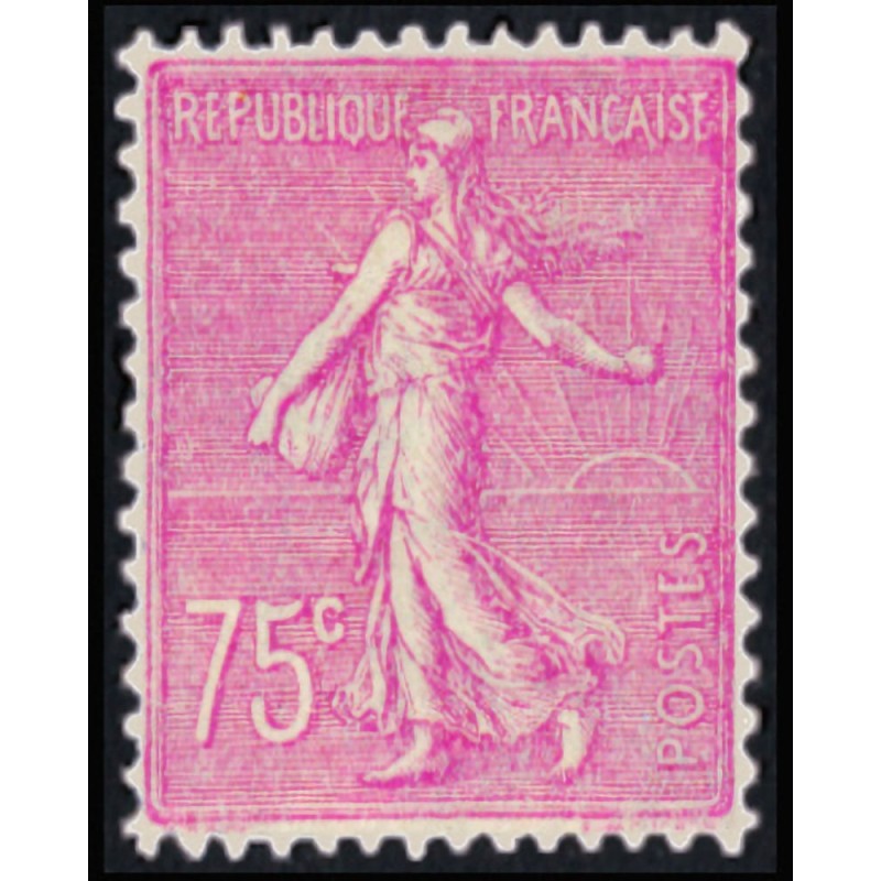 n°202 75c. Semeuse lignée