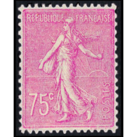 n°202 75c. Semeuse lignée