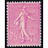 n°202 75c. Semeuse lignée