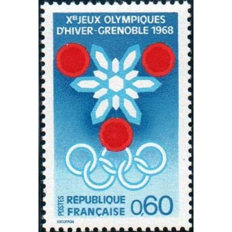 n°1520 0F60 Jeux olympiques de Grenoble 1968