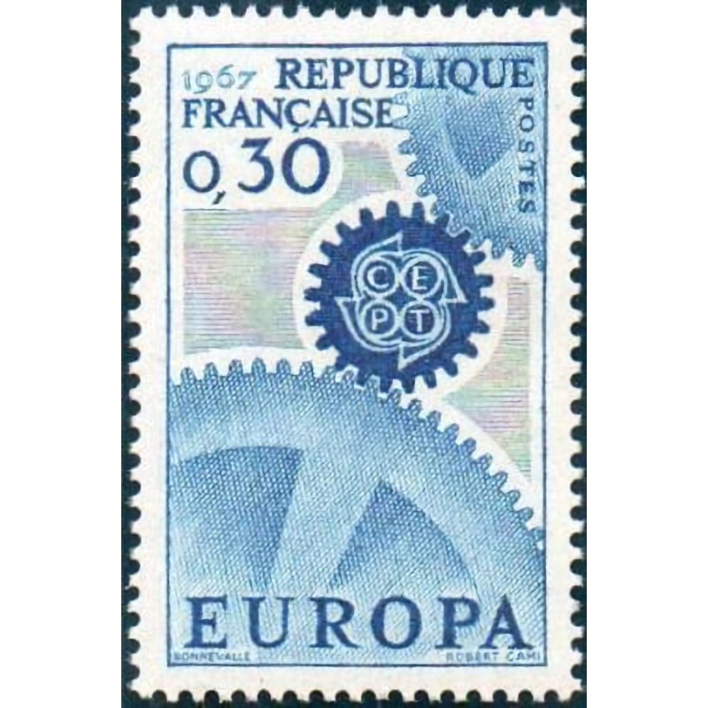 n°1521 0F30 Europa 1967
