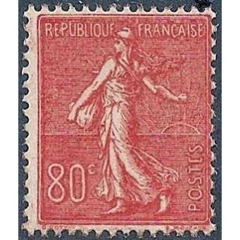 n°203 80c. Semeuse lignée