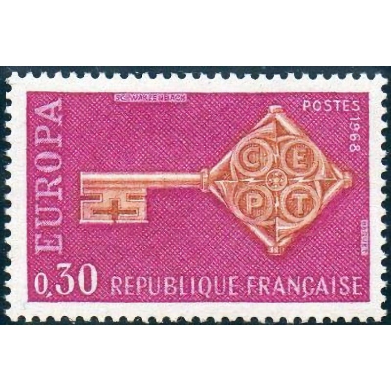 n°1556 0F30 Europa 1968