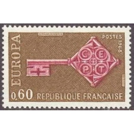 n°1557 0F60 Europa 1968