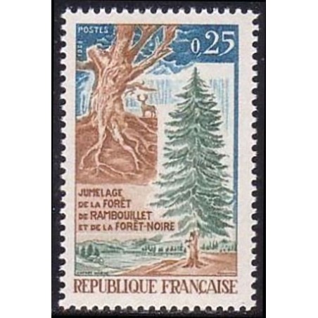 n°1561 0F25 Jumelage forêt de Rambouillet et forêt noire