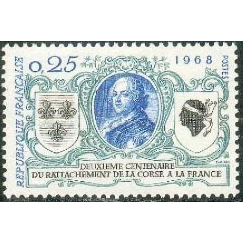 n°1572 0F25 Rattachement de la Corse