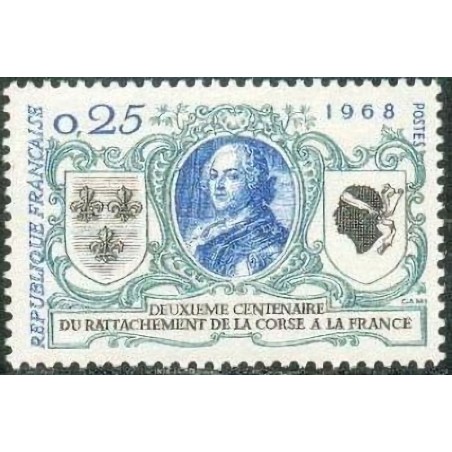 n°1572 0F25 Rattachement de la Corse