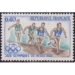 n°1573 0F40 Jeux olympiques de Mexico 1968