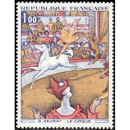 n°1588A 1F. Georges Seurat