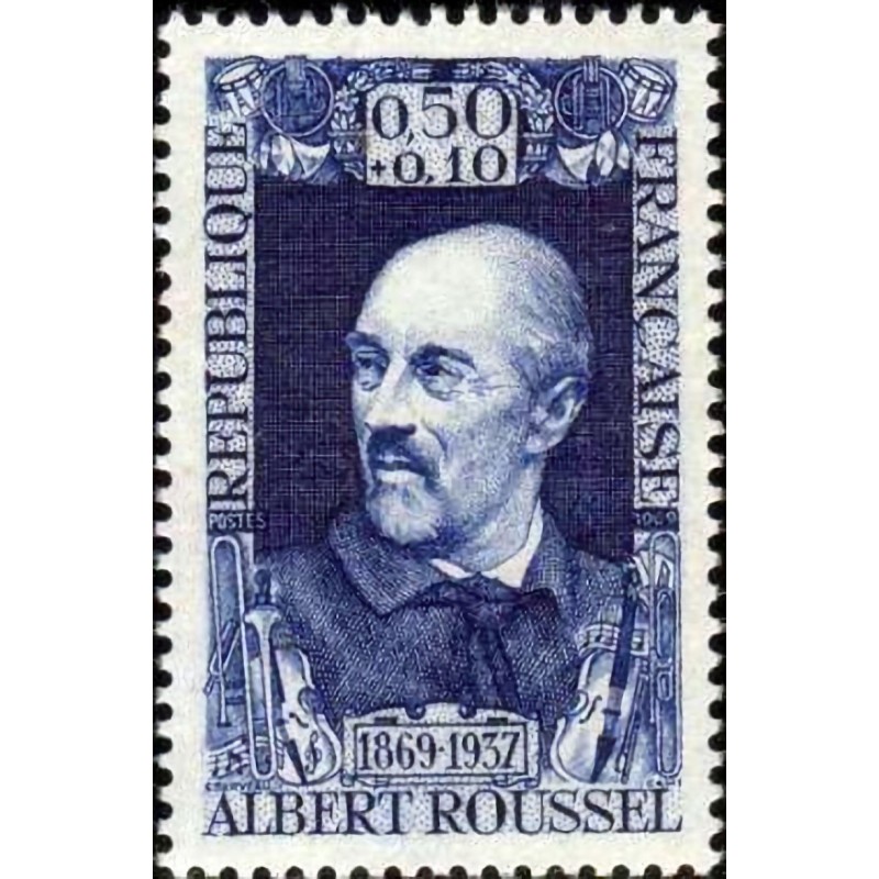 n°1590 0F50+0F10 Albert Roussel
