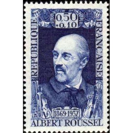 n°1590 0F50+0F10 Albert Roussel