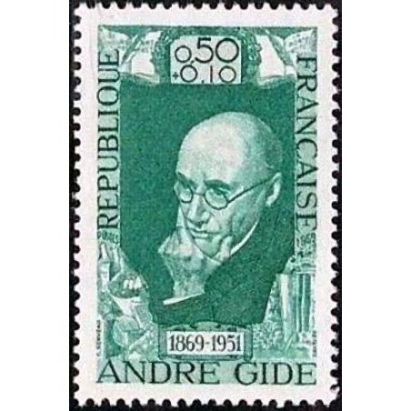 n°1594 0F50+0F10 André Gide