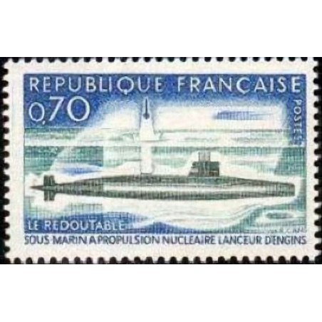 n°1615 0F70 Sous-marin le Redoutable