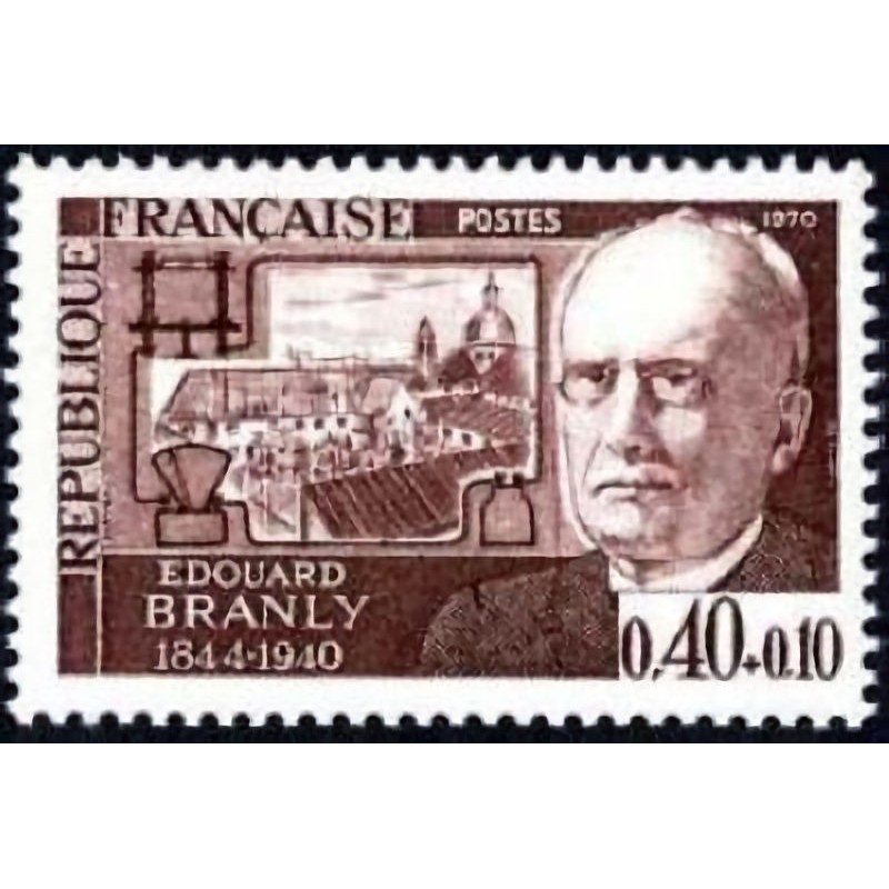 n°1626 0F40+0F10 Edouard Branly