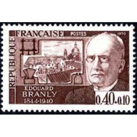 n°1626 0F40+0F10 Edouard Branly