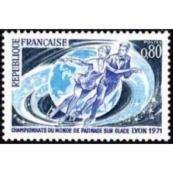 n°1665 0F80 Patinage en couple