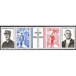 n°1698A Bande De Gaulle