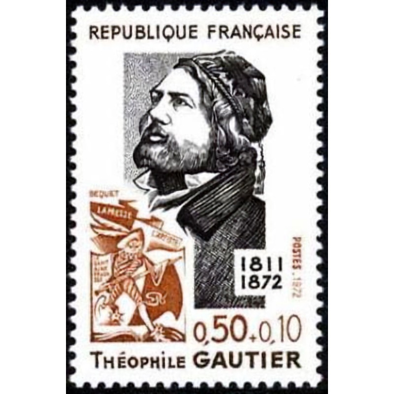 n°1728 0F50+0F10 Théophile Gautier