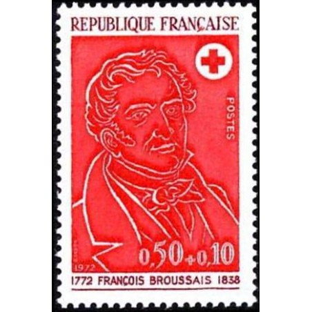 n°1736 0F50+0F10 Croix rouge 1972
