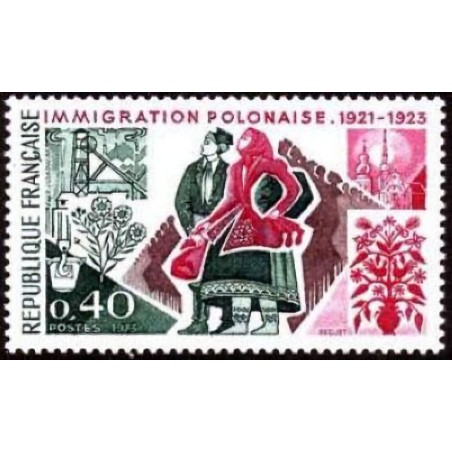 n°1740 0F40 Immigration polonaise