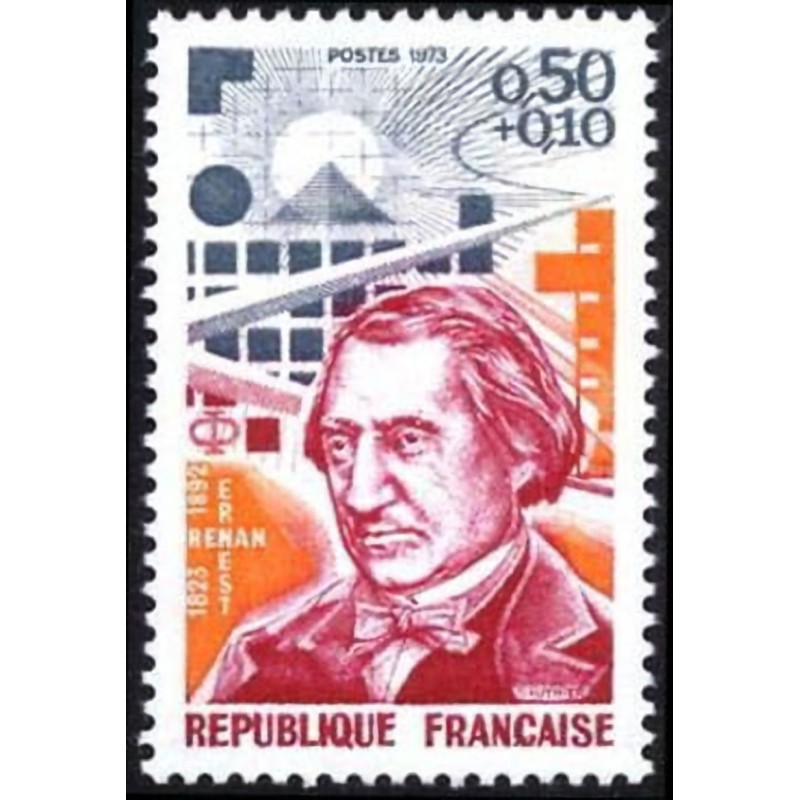 n°1744 0F50+0F10 Ernest Renan