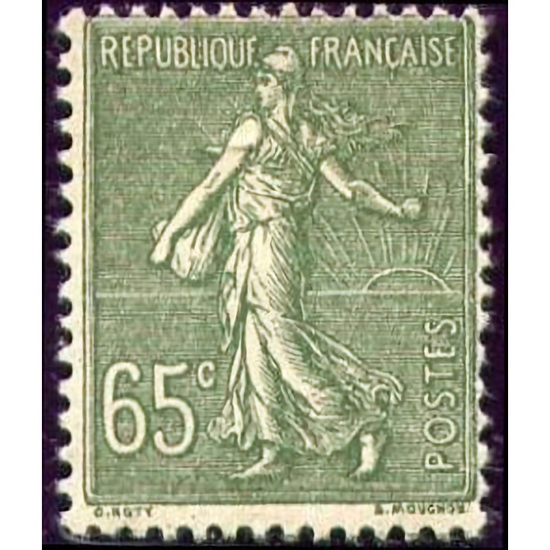 n°234 65c. Semeuse lignée