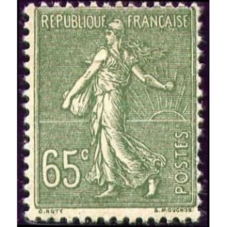 n°234 65c. Semeuse lignée