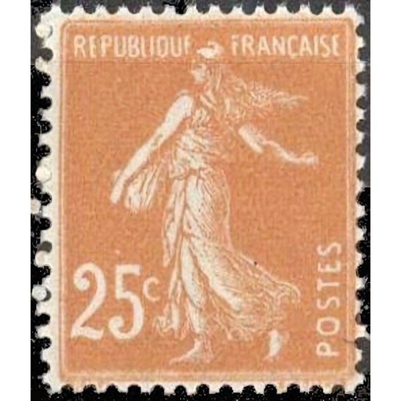 n°235 25c. Semeuse camée