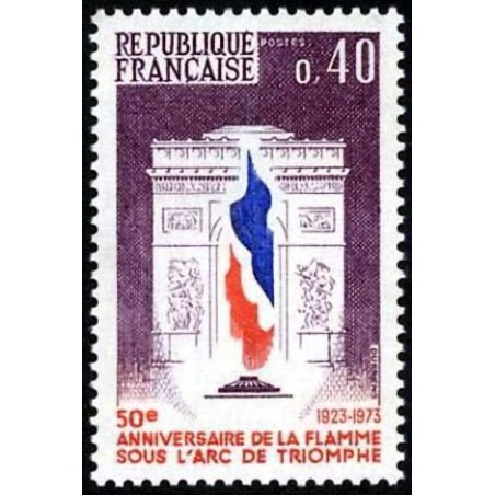 n°1777 0F40 flamme sous l'arc de triomphe