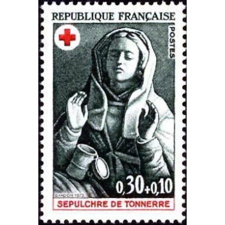n°1779 0F30+0F10 Croix rouge 1973