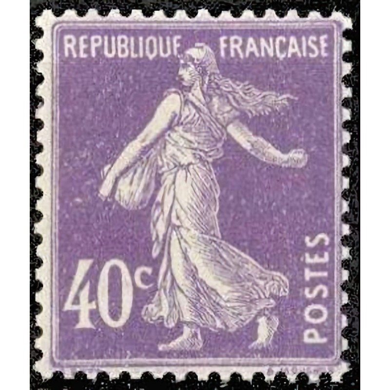 n°236 40c. Semeuse camée