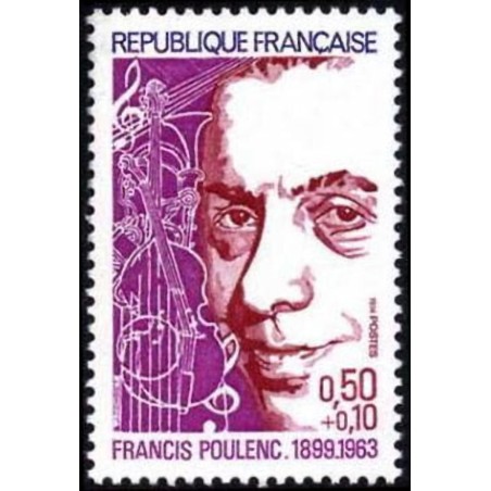 n°1785 0F50+0F10 Poulenc