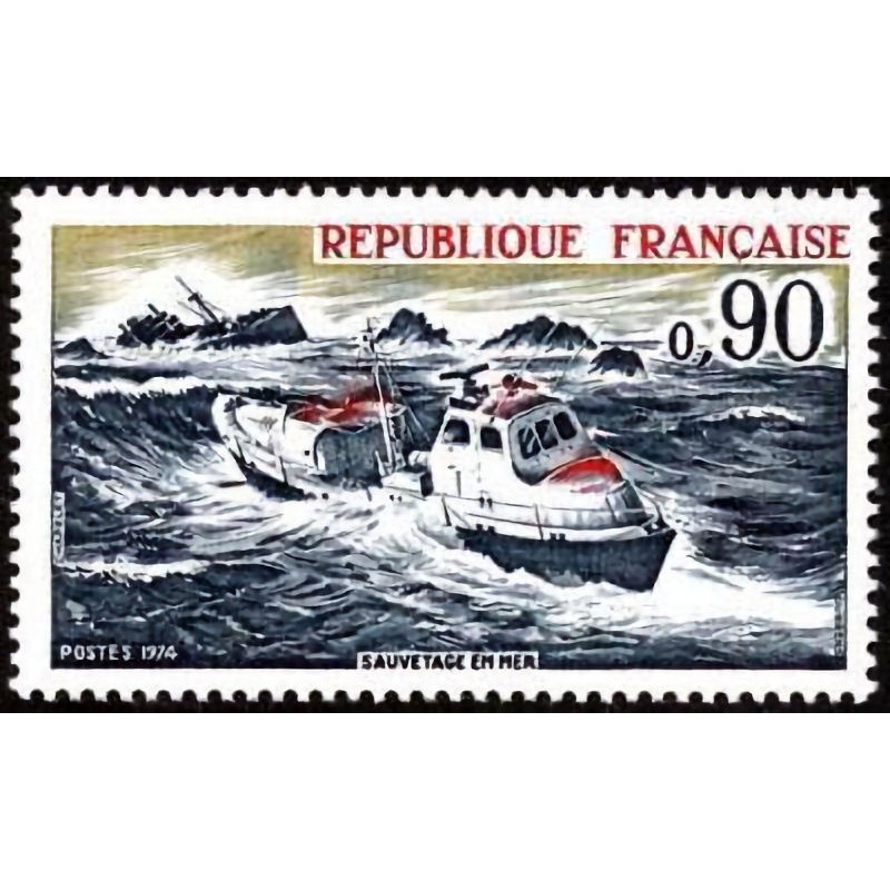 n°1791 0F90 Sauvetage en mer