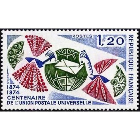 n°1817 1F20 Centenaire de l'UPU