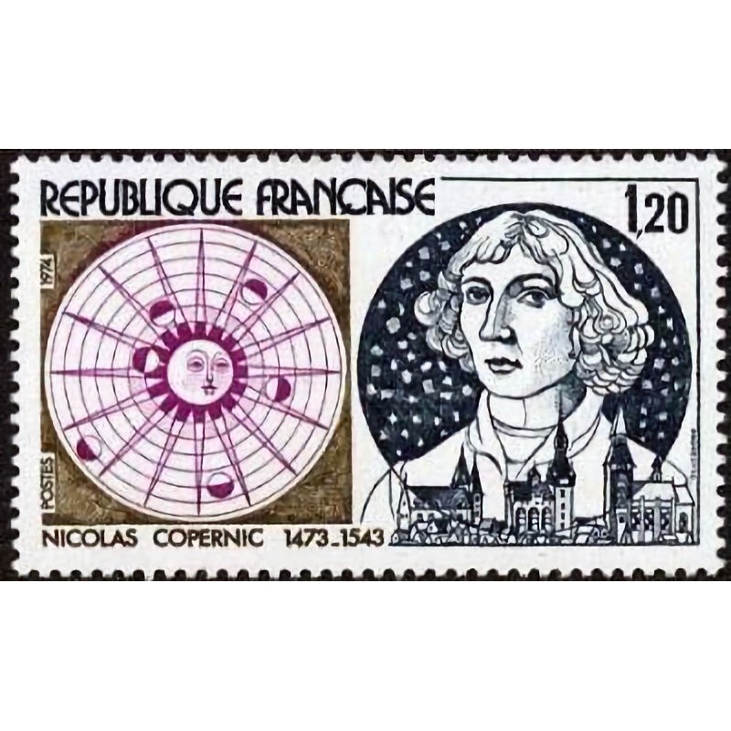 n°1818 1F20 Nicolas Copernic