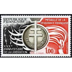 n°1821 1F. anniversaire de la libération
