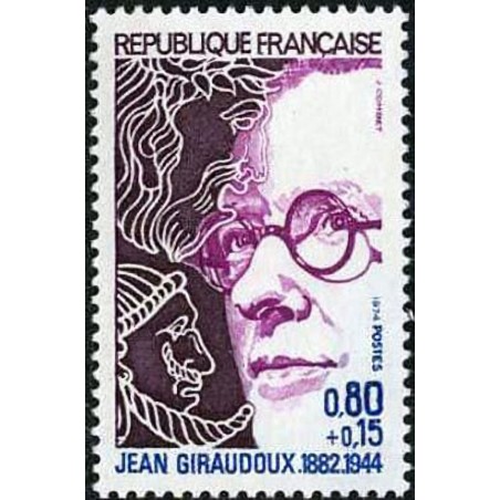 n°1822 0F80+0F15 Jean Giraudoux