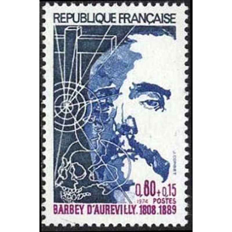 n°1823 0F80+0F15 Barbey d'Aurevilly