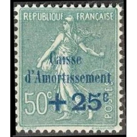 n°247 +25c. sur 50c. Caisse d'amortissement