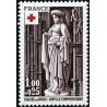 n°1911 1F+0F25 Croix rouge 1976
