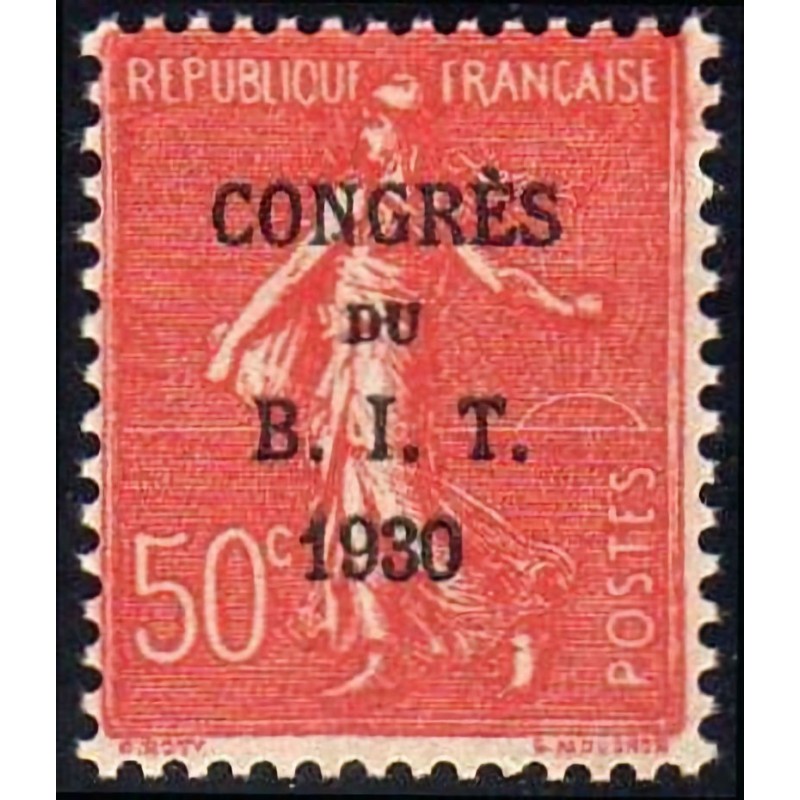 n°264 50c. Centenaire du B.I.T.