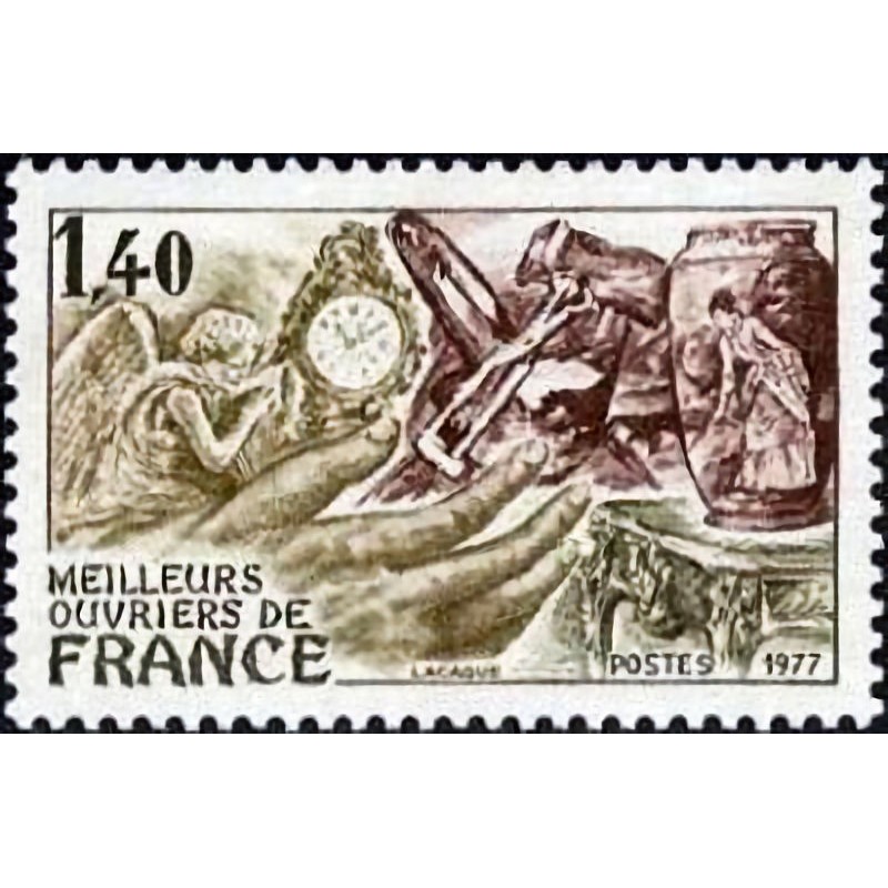 n°1952 1F40 Meilleurs ouvriers de France