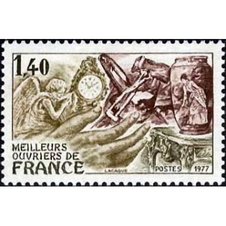 n°1952 1F40 Meilleurs ouvriers de France