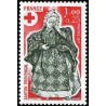 n°1960 1F+0F25 Croix rouge 1977
