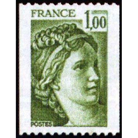 n°1981A 1F Sabine roulette