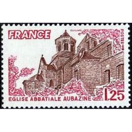 n°2001 1F25 Eglise aubazine