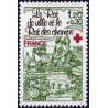 n°2025 1F20+0F30 Croix rouge 1978