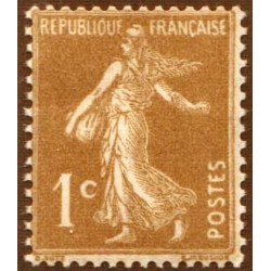 n°277A 1c. Semeuse camée